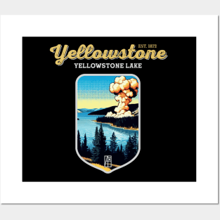 USA - NATIONAL PARK - YELLOWSTONE - Yellowstone Lake - 13 Posters and Art